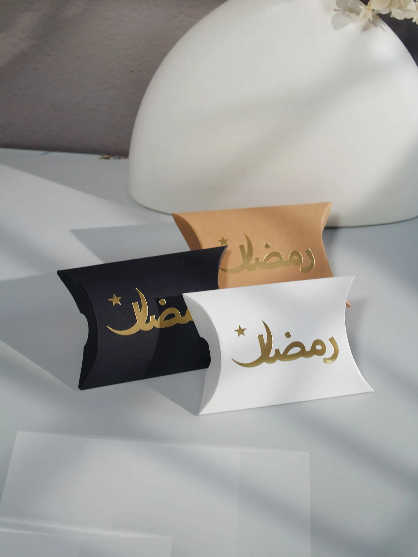 Ид Мубарак коробка конфет аль-Фитр мусульманский исламский Рамадан Карим добро