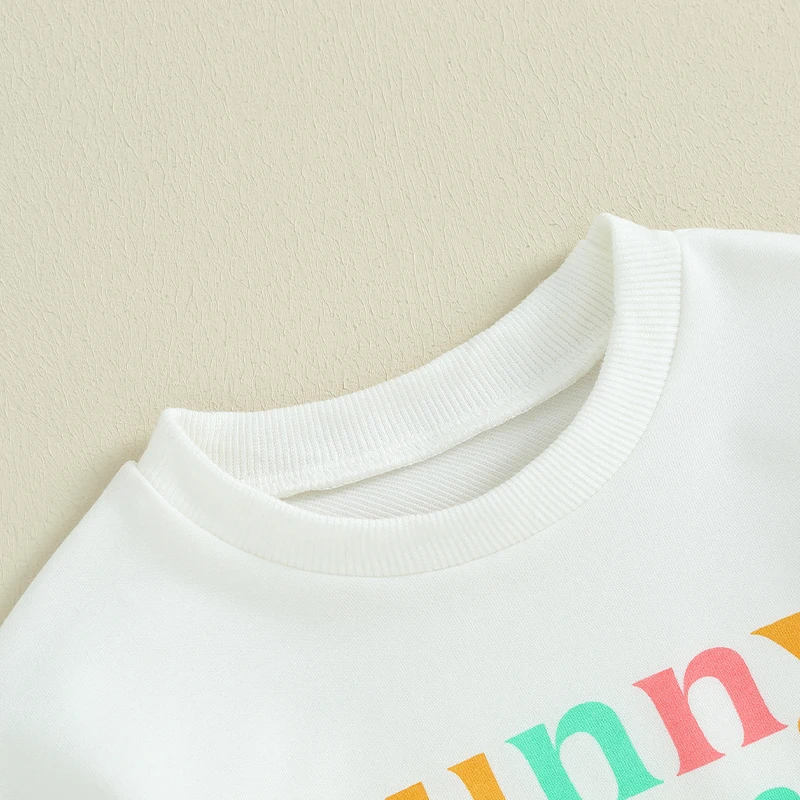 Милый детский наряд для новорожденных мальчиков и девочек пасхальный комбинезон