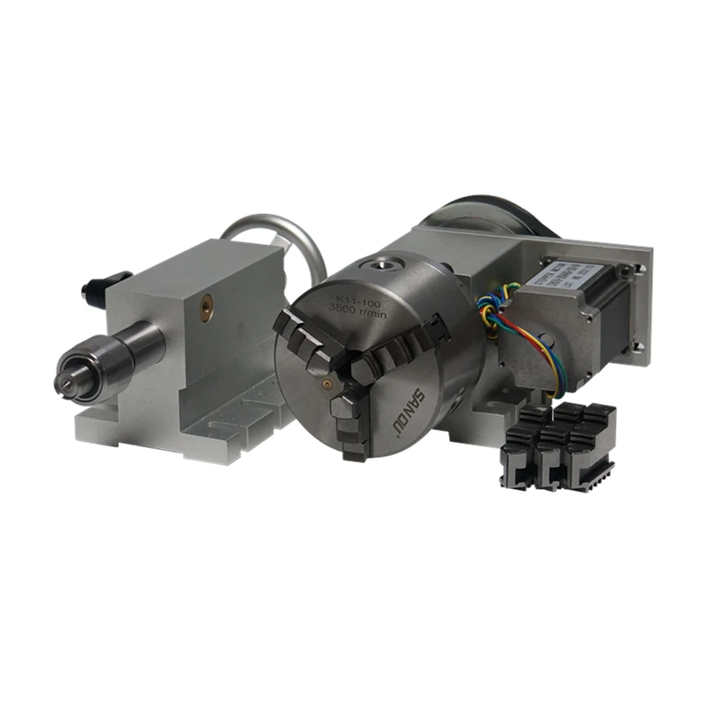 

Rotary A Axis 4th Axis Tailstock MT2 for CNC Router Engraver Milling Machine