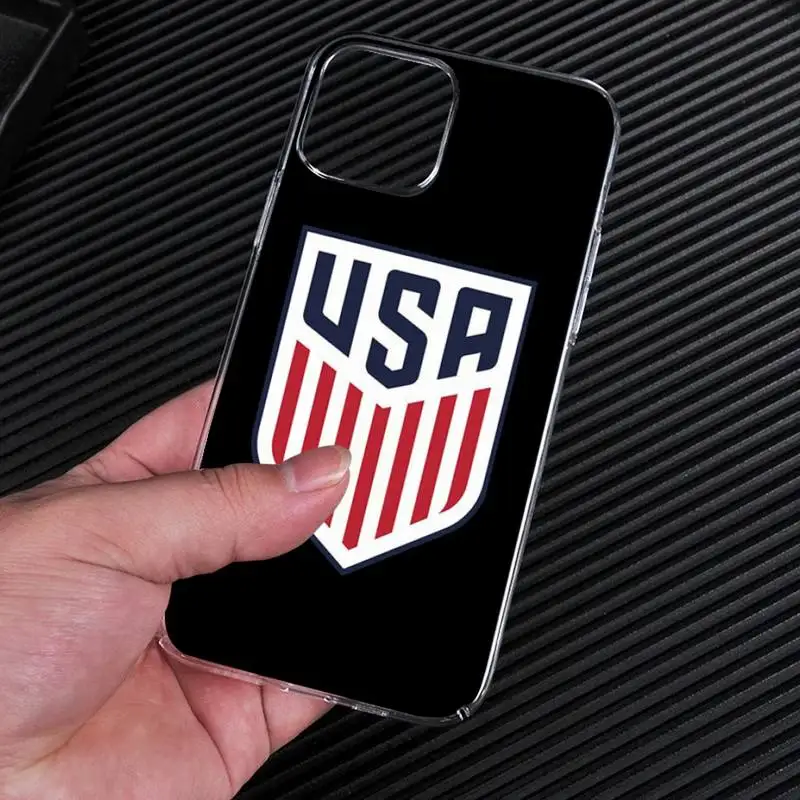 Прозрачный чехол с американским флагом для телефона iphone 13 12 11 Pro Max Mini XS 8 7 Plus X SE 2020