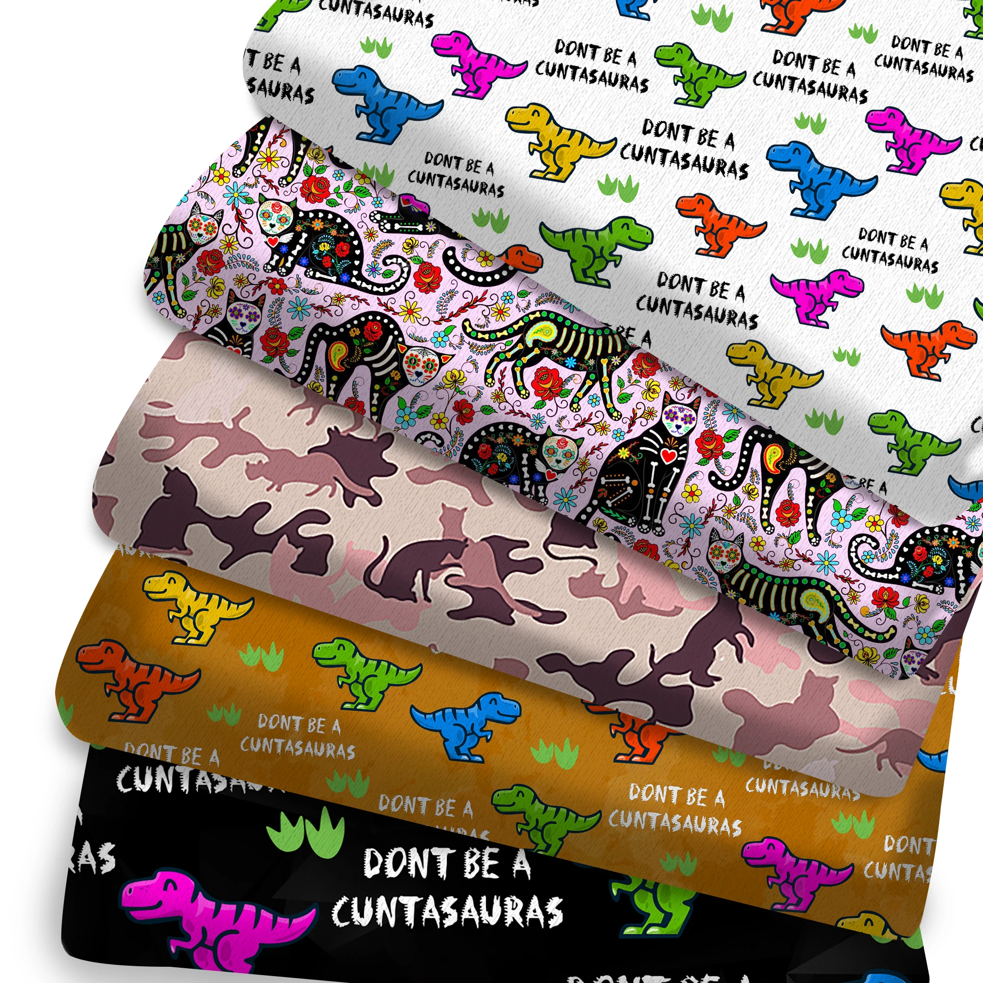 50*145 см ткань из полиэстера и хлопка с рисунком животного динозавра для шитья