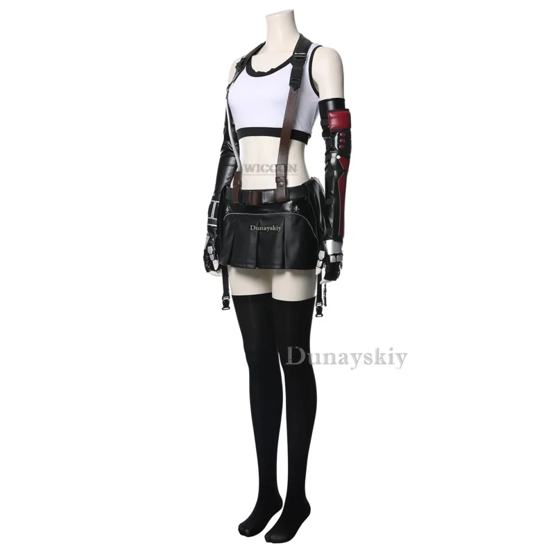 Костюм для косплея Tifa Классическая фантазия VII ремейк locart косплей костюм