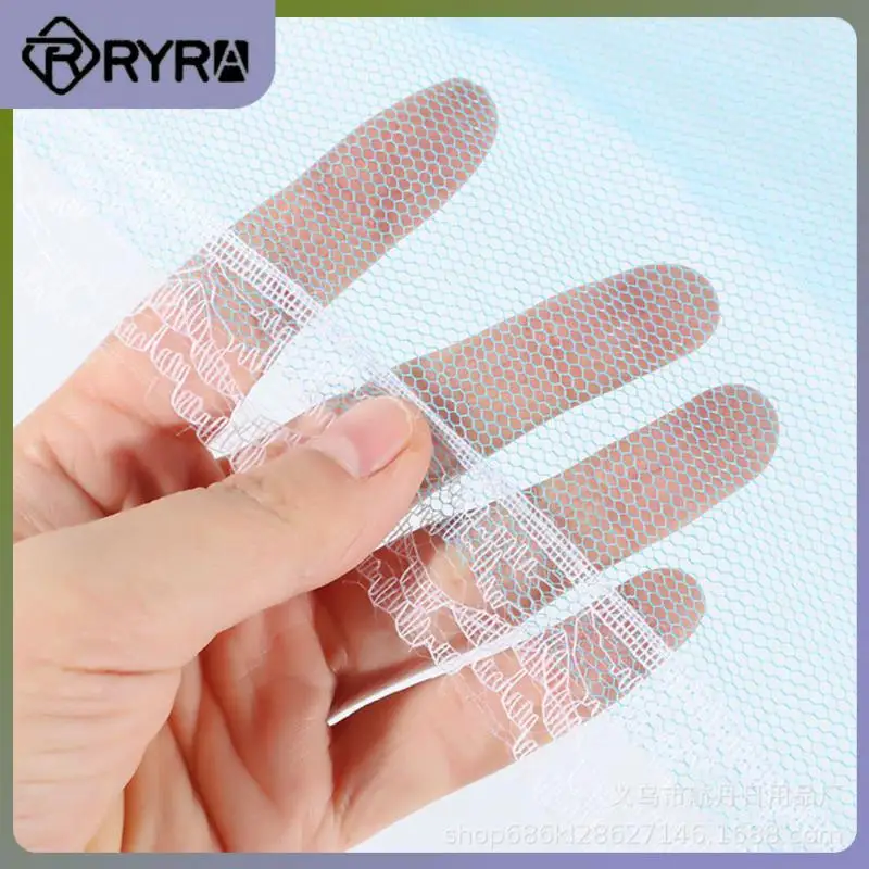 

1 шт., крышка для еды, моющаяся, дышащая, кружевная, складная