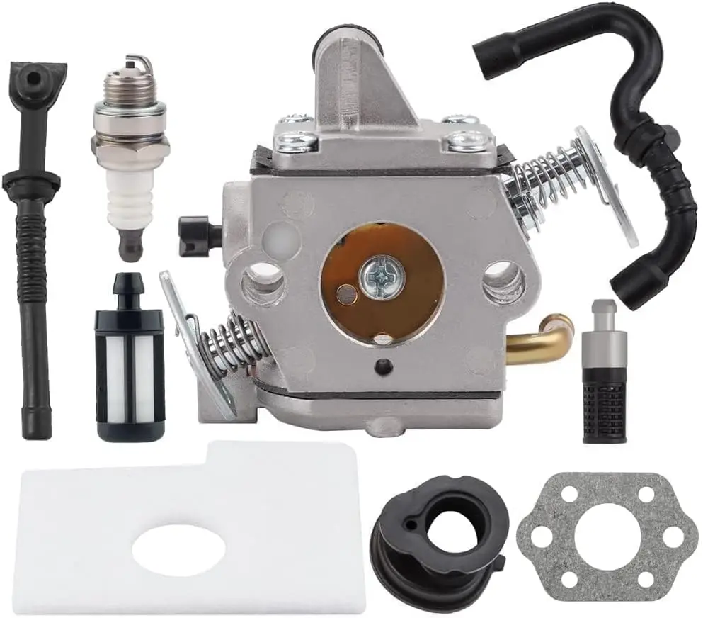 Фото Карбюратор MS170 MS180 для бензопилы STIHL 017 018 MS 170 MS 180 заменяет C1Q-S57 C1Q-S57A C1Q-S57B 1130-120-0603 №1