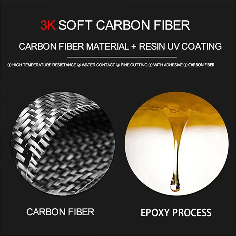 Автомобильное зеркало заднего вида для Audi TT 2001-2006 из углеродного волокна задний