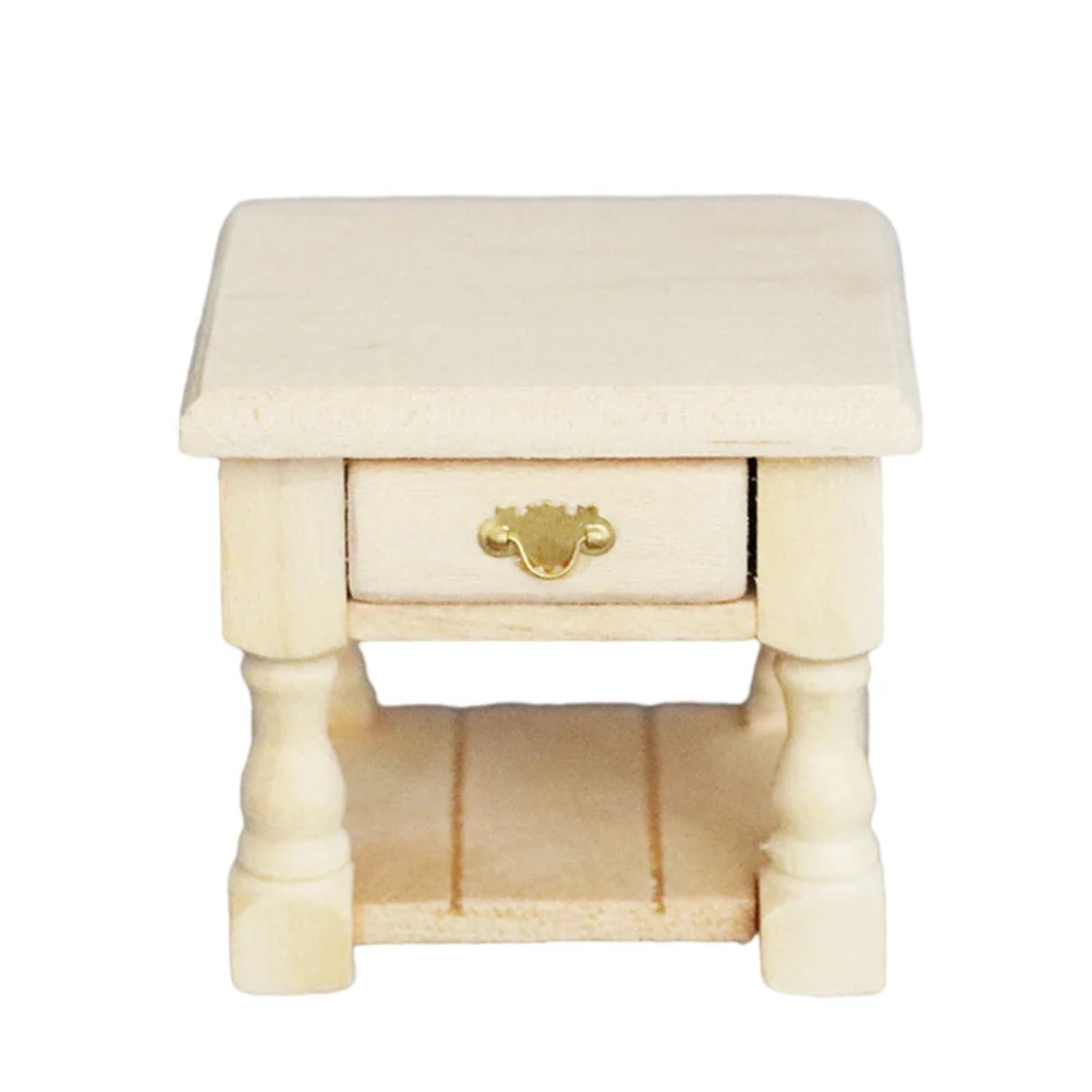 

Тумбочка, мини прикроватный столик, домашний декор, миниатюрная модель мебели