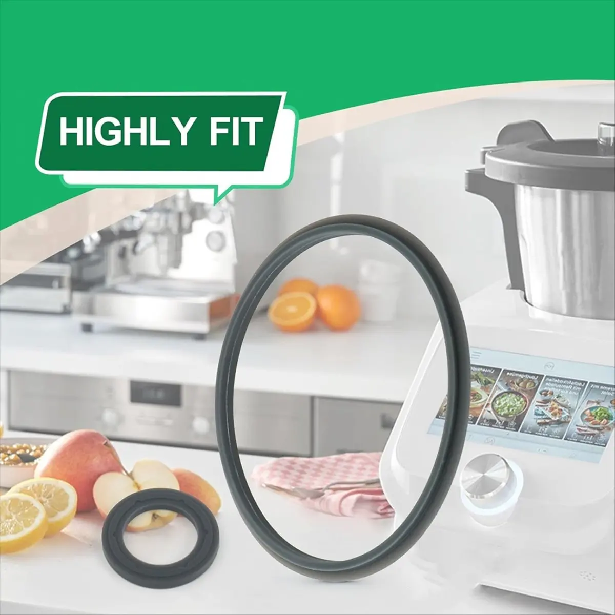 Фото Комплект защитных колец и уплотнительных прокладок A20I для миксеров Monsieur Cuisine Plus SKMK 1200 C3/D4/E5, аксессуары №4