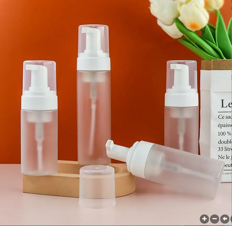 100ML120ML150ML200ML250ML матовая пластиковая бутылка из ПЭТ гель для чистки лица эссенция