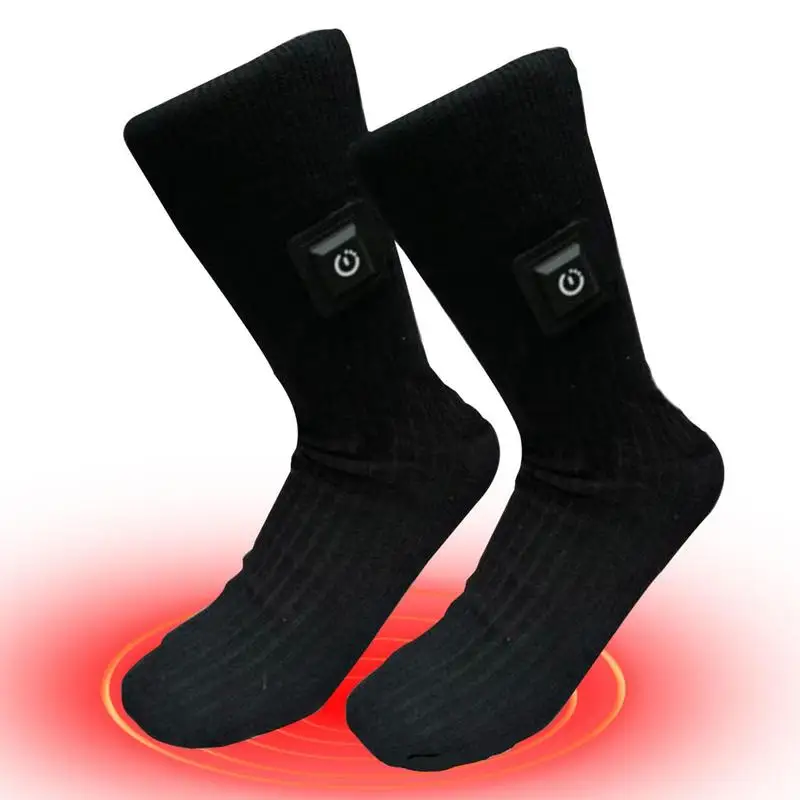 

Электрические носки для женщин, перезаряжаемые моющиеся зимние теплые термоноски, зимние теплые термоноски, носки для холодной погоды