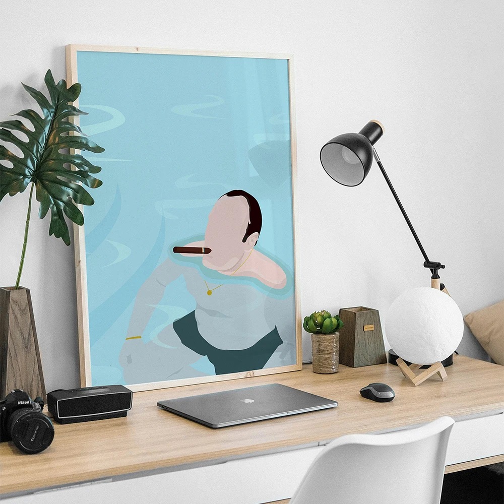 Фон для фотосъемки с изображением курительных сопраносов | Дом и сад