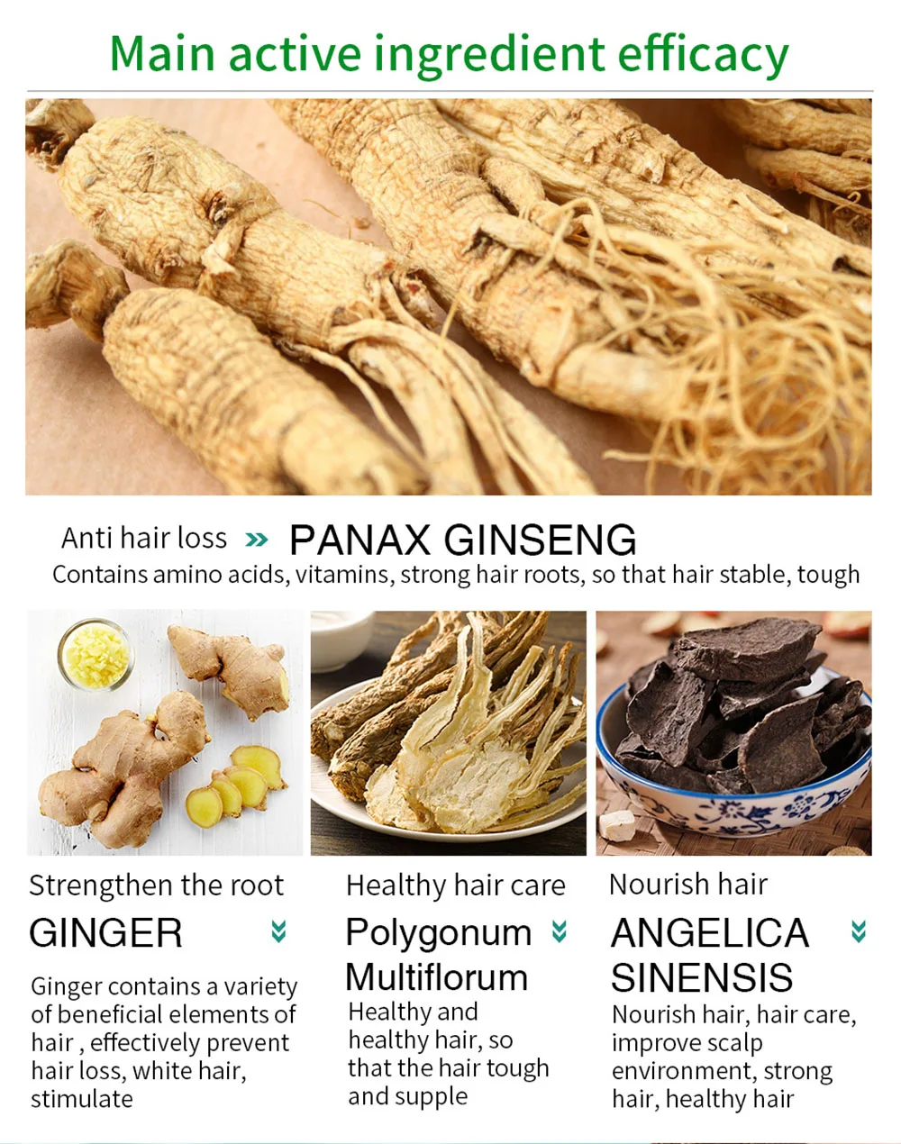 Имбирные продукты для роста волос против выпадения имбирное масло