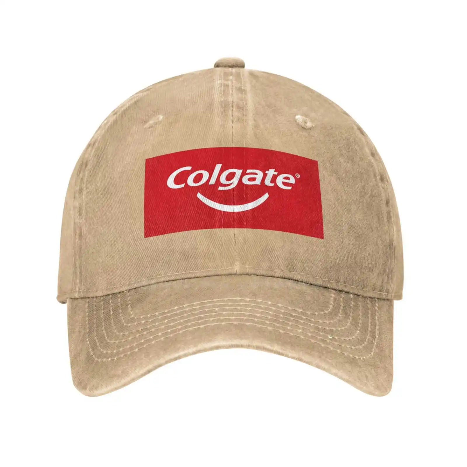 Модная качественная джинсовая бейсболка с логотипом Colgate