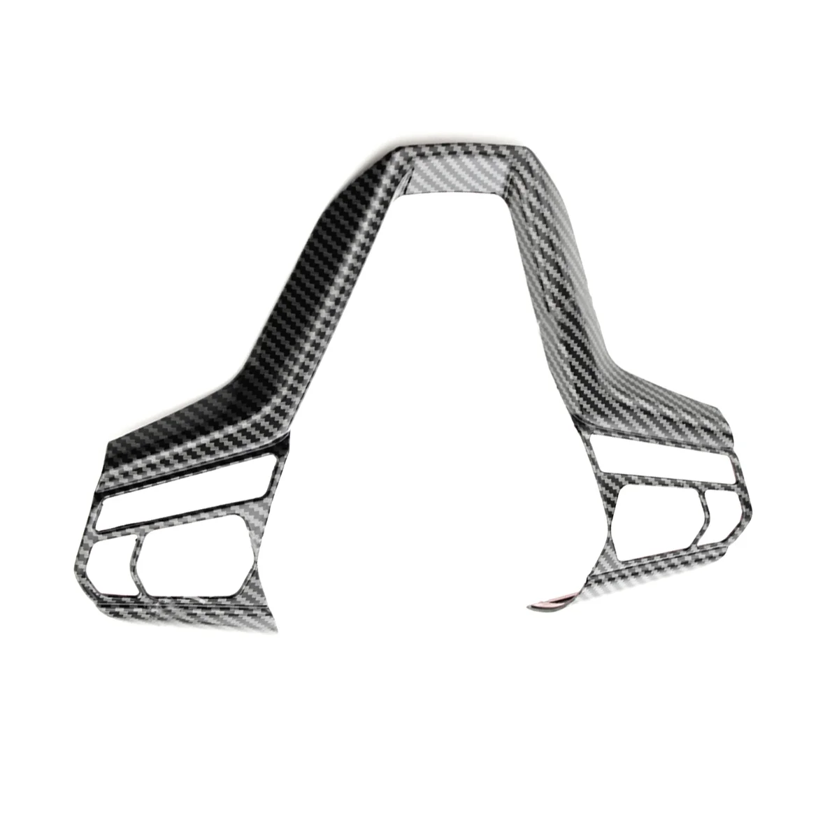 

Car Steering Wheel Cover Trim Carbon Fiber Steering Wheel for D-MAX 2021 2022