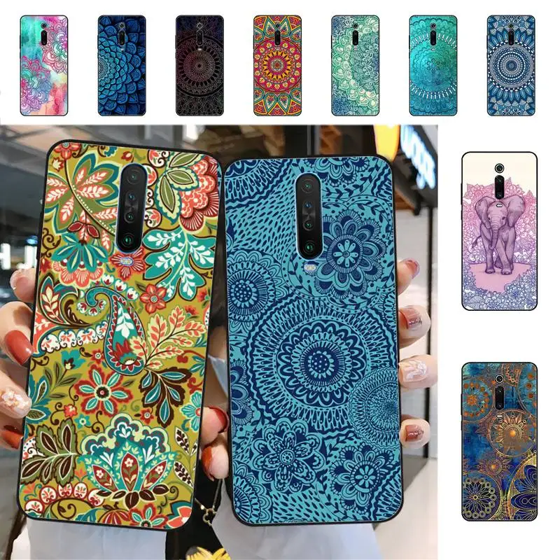

Mandala Phone Case for Redmi 5 6 7 8 9 A 5plus K20 4X 6 cover