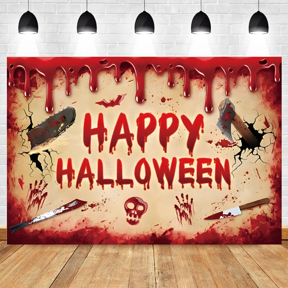 Фон для фотосъемки с изображением зомби