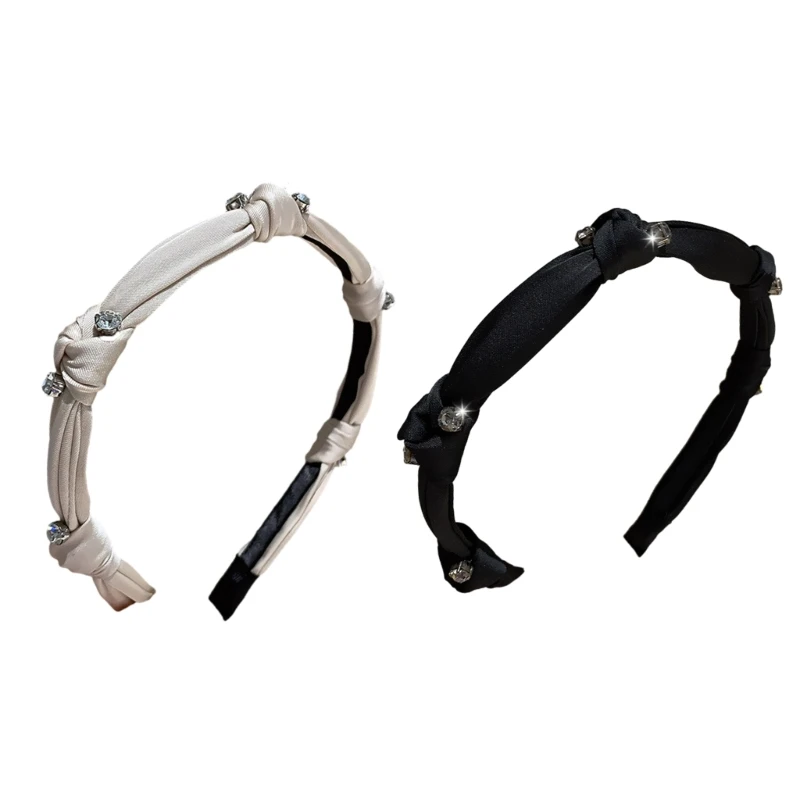

Knotting Hairbands Girls SPA Wash Face Headband Female Hair Decors