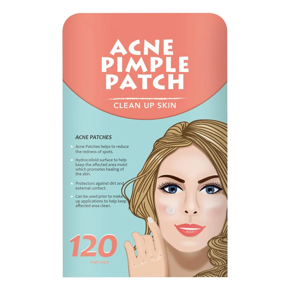 

Acne Pimple Patch Stickers Acne Treatment Pimple Remover Tool Blemish Spot Facial Mask Skin Care Waterproof 120 Patches