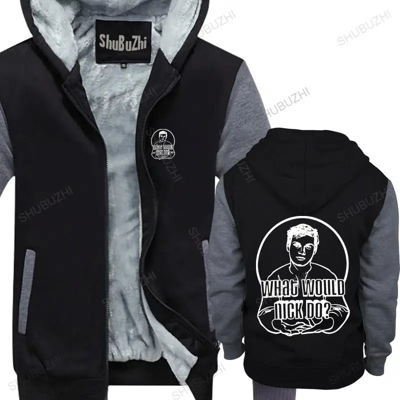 

men winter warm black hoody BACKSTREET BOYS WHAT WOULD NICK DO WHITE jacket OFFICIAL BSB WWND male thick hoodies euro size