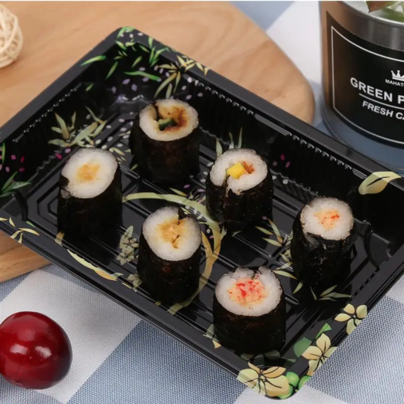 Коробка одноразовая для суши контейнер упаковки фруктовых пирожных