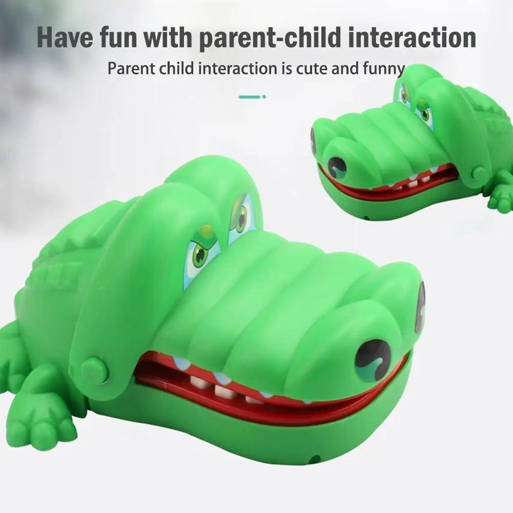 

Biting Finger Toy Shark Tooth Extraction Game Parent-child Children Biting Hand Tricky Classic Game N0q9