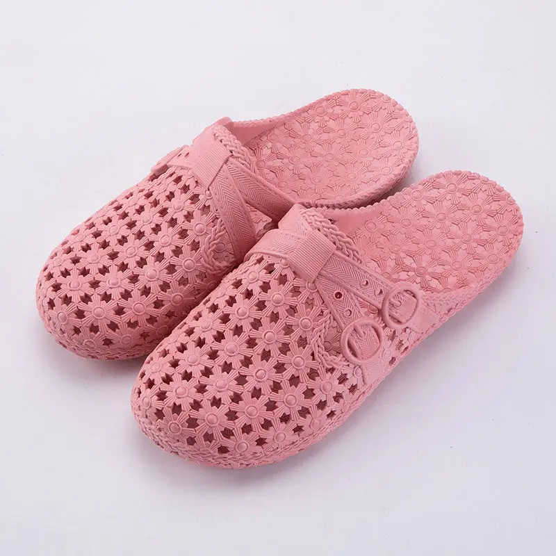 Шлепанцы женские массивные для душа сланцы однотонные дизайнерские пушистые