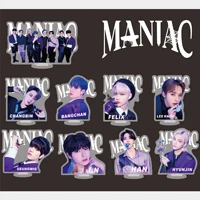 kpop stray kids maniac acrylic double sided standing tabletop ornament stop sign table card new korea fashion gifts k pop sk han