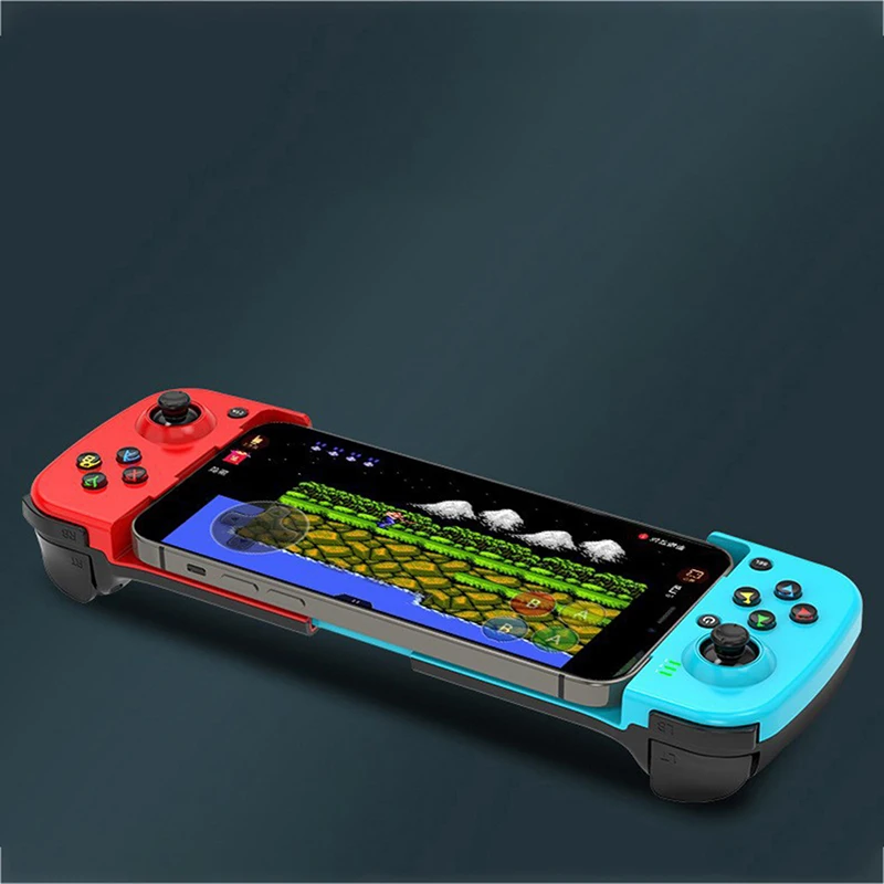 

Wireless Bluetooth compatible Game Controller Telescopic Gamepad Joystick for Android iOS PS4 switch PC functions