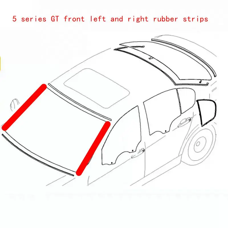 Применим для BMW 5 серии F10 F18 520i 528i 530i 535i GT клейкая лента на лобовое стекло