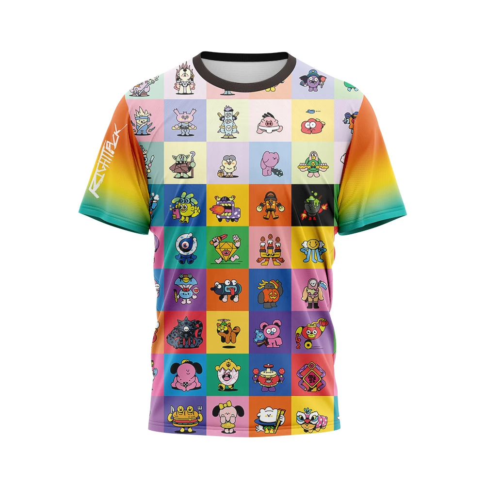 

RightTrack Cartoon MPC Jersey Motocross Short Sleeve Summer T-shirt Marathon Running Clothing MTB Downhill Sports Apparel
