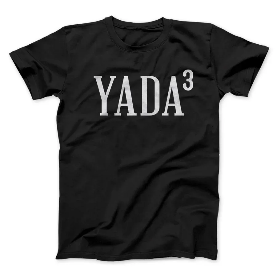 YADA MEN/UNISEX T-SHIRT Graphic Print Casual Tee Shirts Funny Letter Tops Tees Leisure letter Tshirts