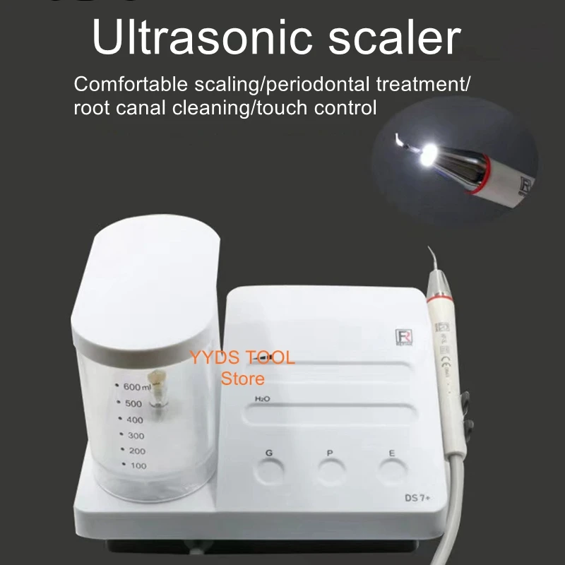 

Dental ultrasonic scaler tooth cleaner automatic water supply calculus to remove tooth dirt DS7+ cleaning