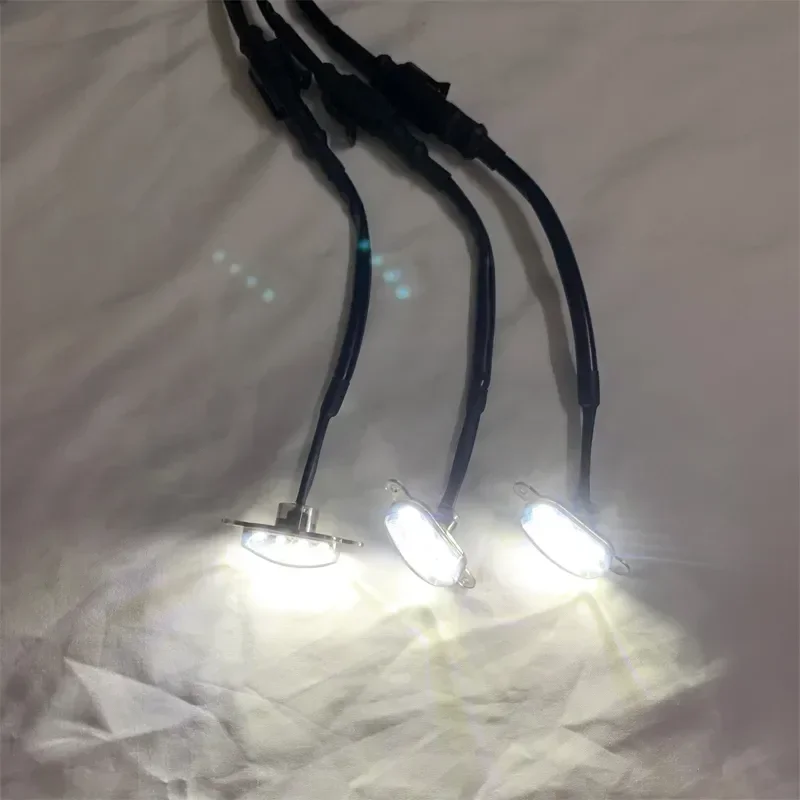 Комплект модификации гоночного гриля с белыми янтарными светодиодными фонарями