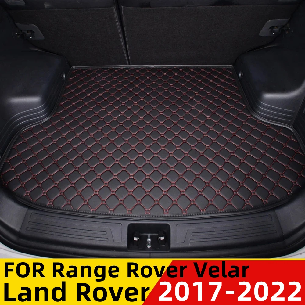 

Car Trunk Mat For Land Rover Range Rover Velar17-22 Flat Side Waterproof Rear Cargo Cover Carpet Pad Tail Accessories Boot Liner