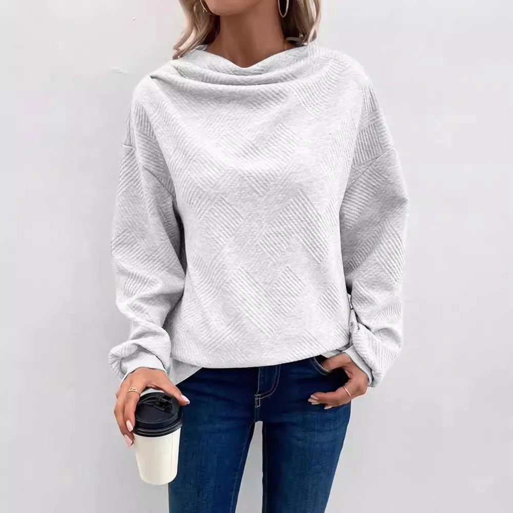 Осенний женский повседневный пуловер с длинными рукавами и капюшоном Nouveautés Sweats