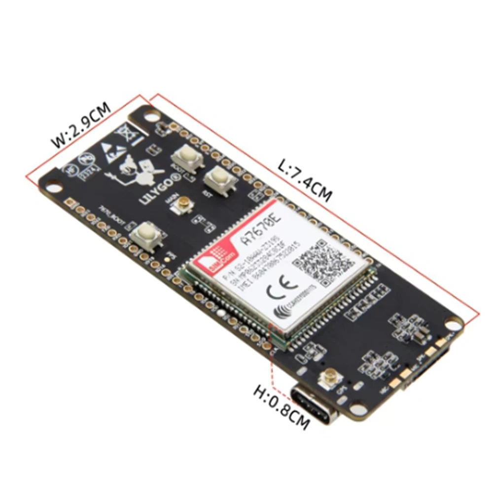 T-Call A7670 4g 2g esp32 Entwicklungs плата a7670e lte gsm Mobilfunk netz ESP32-WROVER-E WLAN Bluetooth-Funkmodul