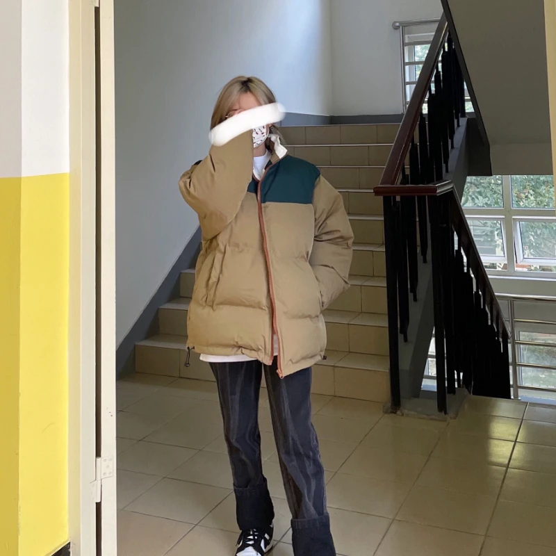 

Winter Clothes Women Korean Fashion Loose Thickened Cotton Jacket Coat Short Cotton Coats Femme Jackets Women Parka Invierno