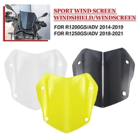 sport screen windscreen windshield for bmw r1250gs r1200gs adv adventure 2013 2021 r 1250 gs motorcycle wind deflector protector