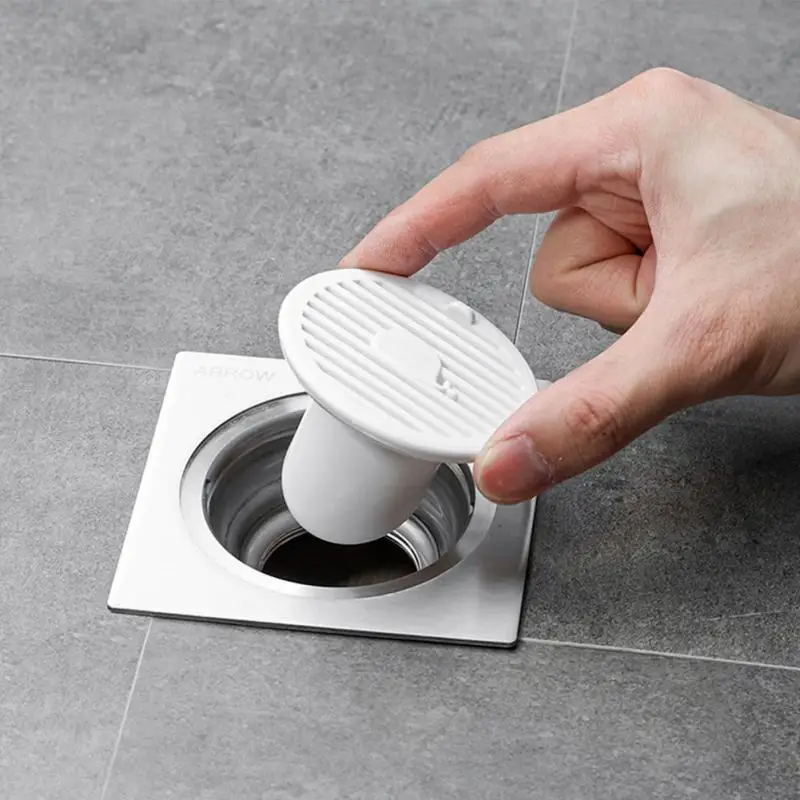 

Deodorant Sewer Floor Drain Bathroom Anti-insect Floor Drain Cover Insectproof Shower Drain Filter Hair Trap Silicone Stopper