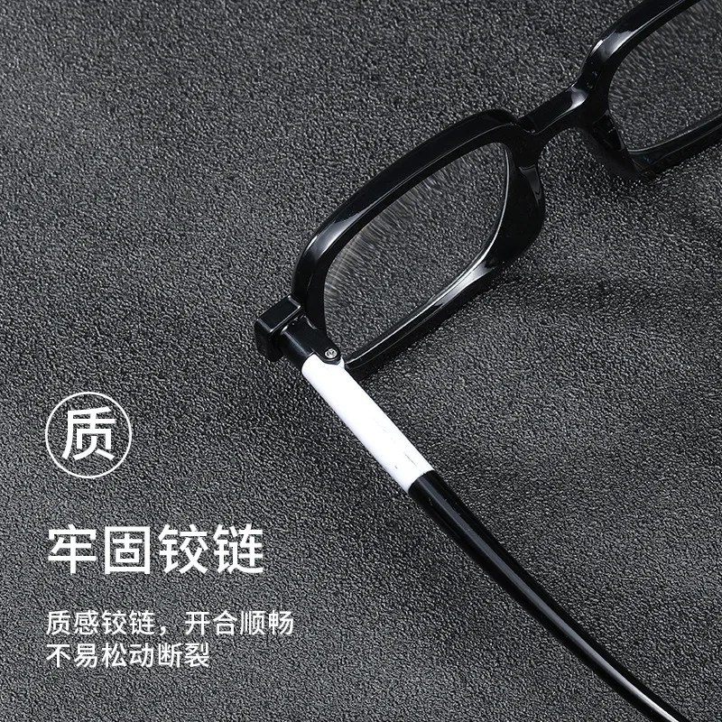 Трендовые прямоугольные очки для чтения с защитой от Blu-ray модные ретро