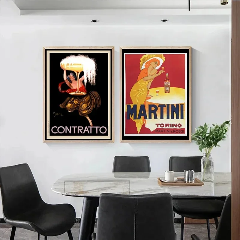 Классический винтажный принт плаката Aristo Campari пиво произведение искусства на