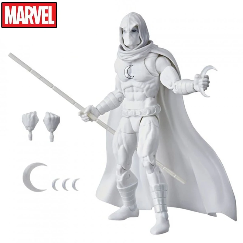 

Фигурки героев комиксов Marvel, легенды, луна, рыцарь, оригинальные игрушки, 6 дюймов, мульти-аксессуары, куклы, статуя, модель, коллекционные по...