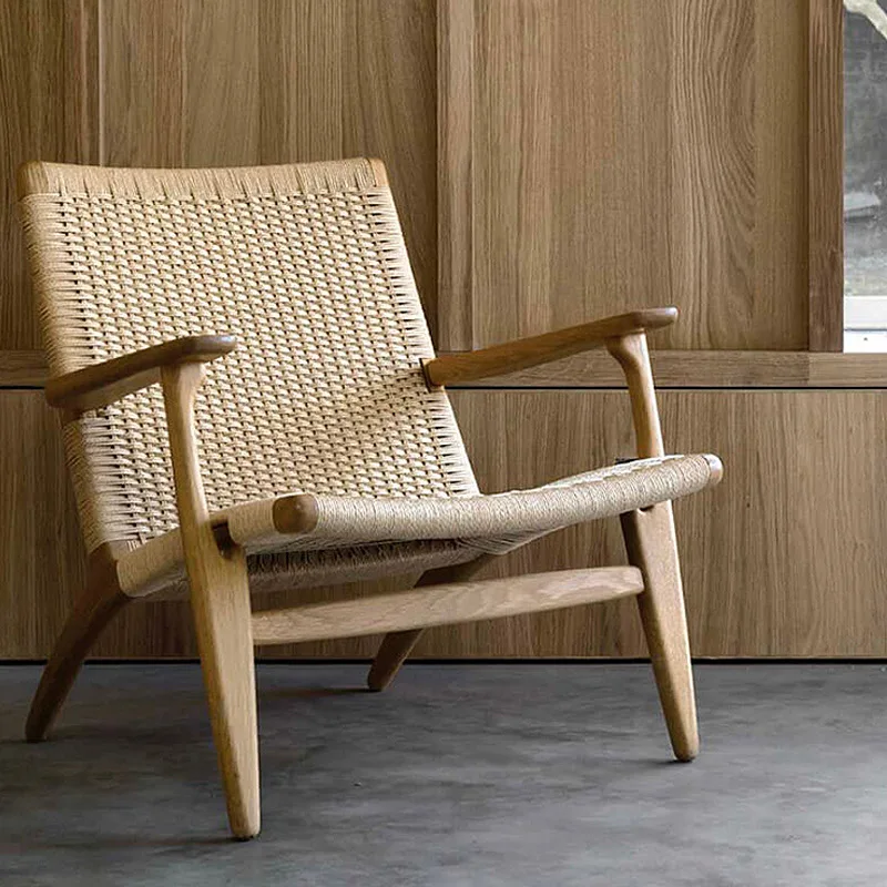 

Rattan Chair Rope Secondary Antique Sofa Retro Style Designer Lounge