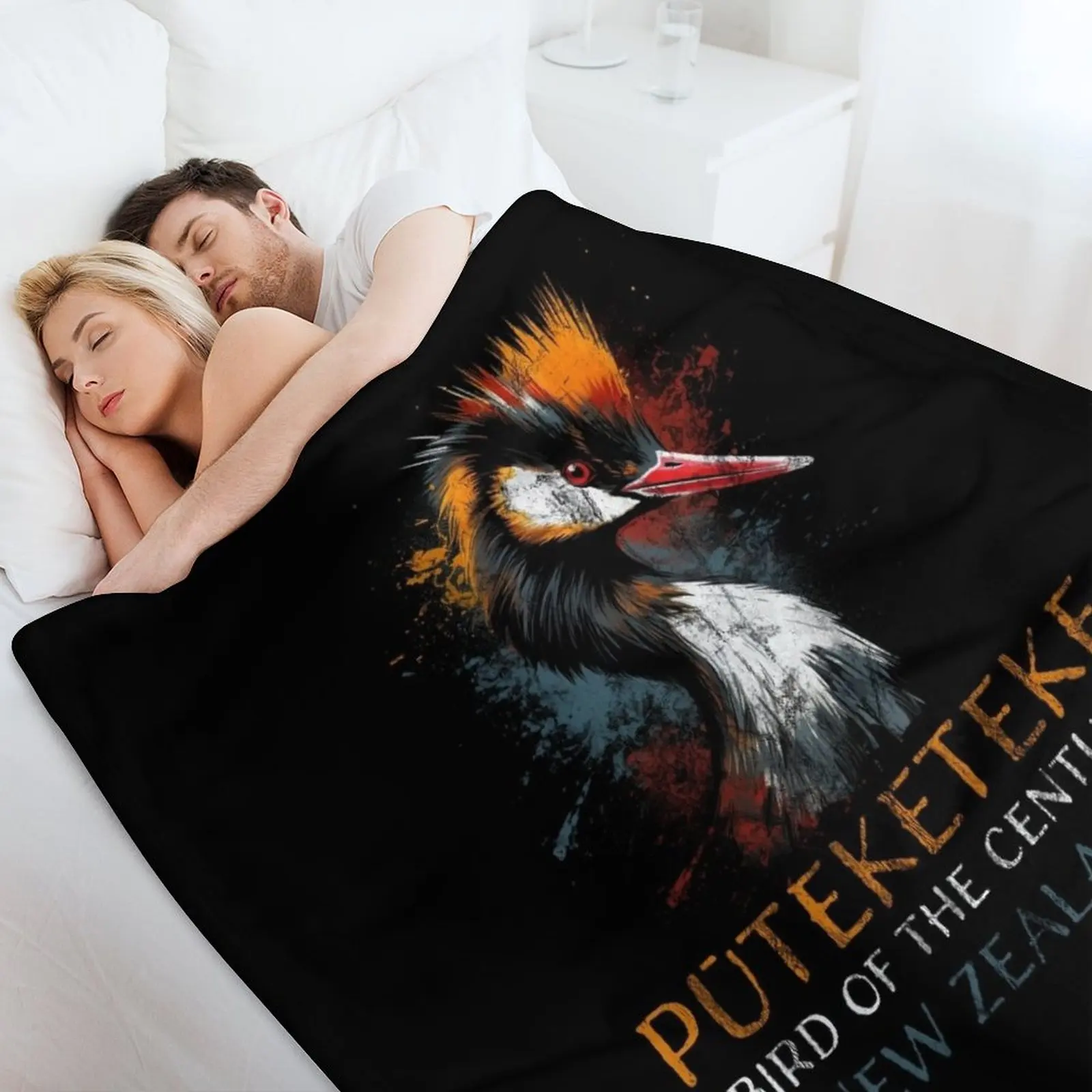 Одеяло из Новой Зеландии птица века 2023 г. большое постельное белье для младенцев