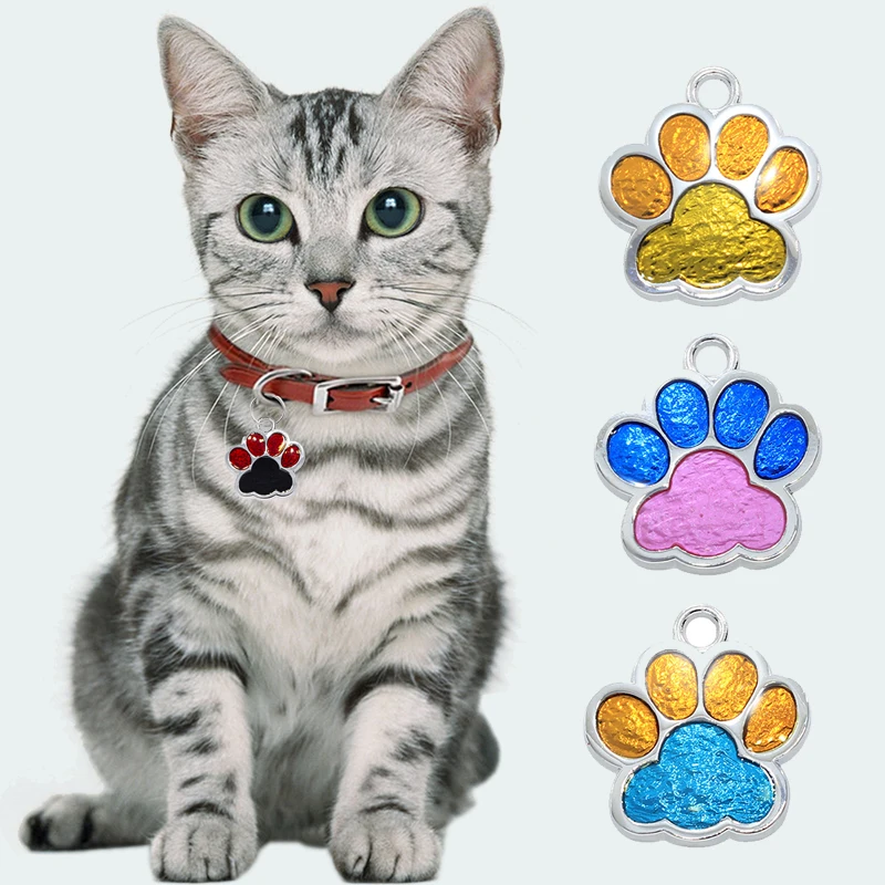 

Custom Anti-lost Double-Sided Engraved Pet ID Dog Tags Personalized Dog Collar Accessories Decoration Cat Collars Dog Tags