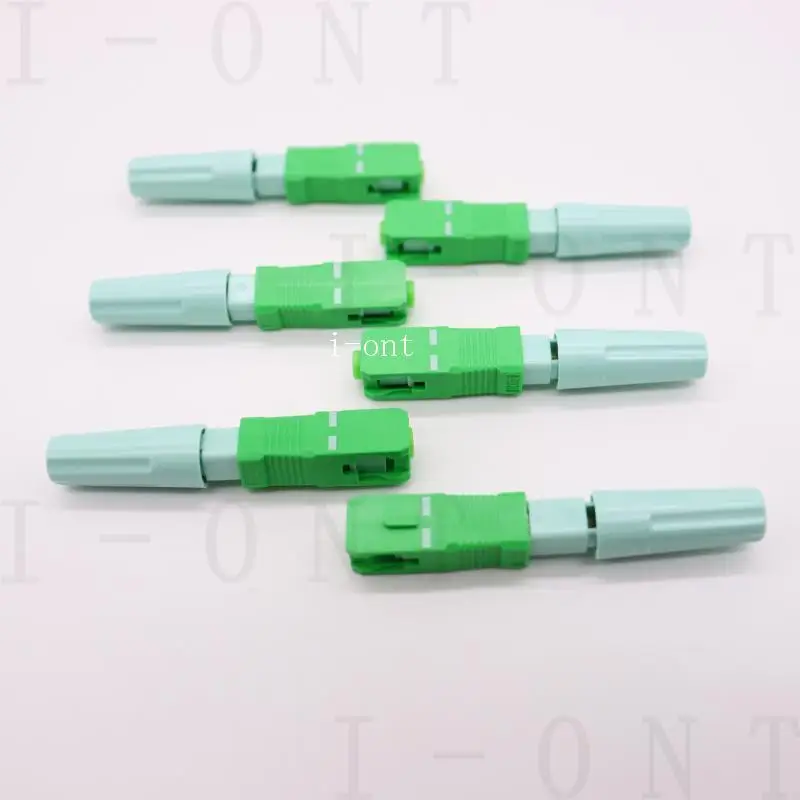 FTTH SC APC Optical fibe quick connector SC FTTH Fiber Optic Fast Connector Embedded High Quality SC APC