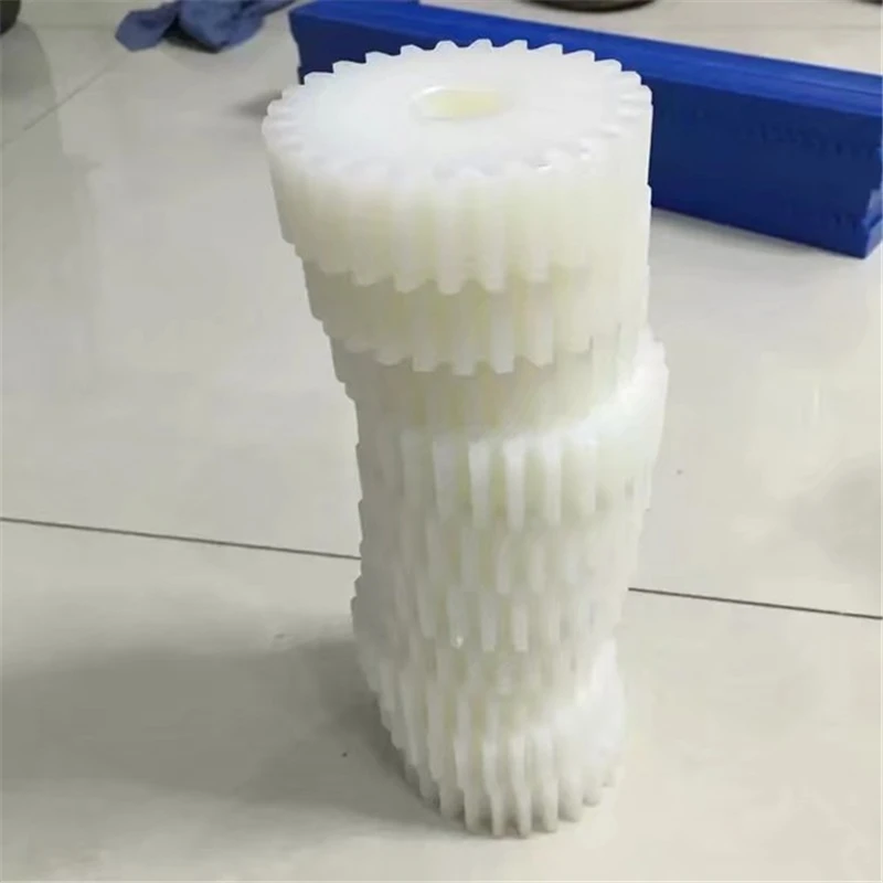

2pcs/Lot POM 1 Modulus 13 14 15 16 17 18 19 20 21 22 Teeth Plastic nylon gear 6mm 8mm hole diameter Gear
