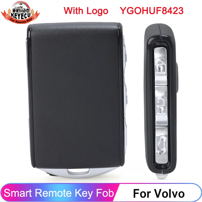 KEYECU 2 шт./компл. OEM YGOHUF8423 для Volvo S90 XC40 XC60 XC90 V60 V90 2015 2016 2017 2018 2019 2020 433 92 MHz | Автомобили и
