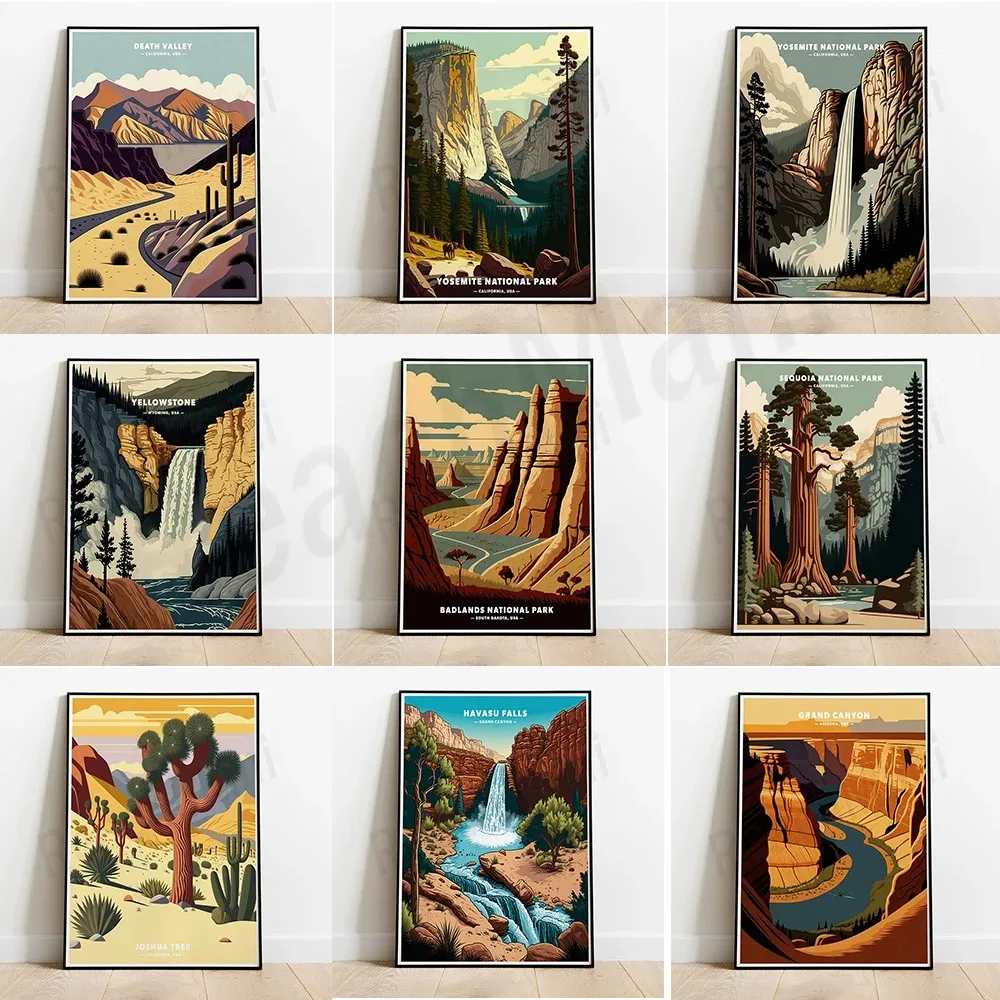 Каньон хавасу Фолз смерти Долина Йеллоустон парк Аризона ваоминг Южная Дакота