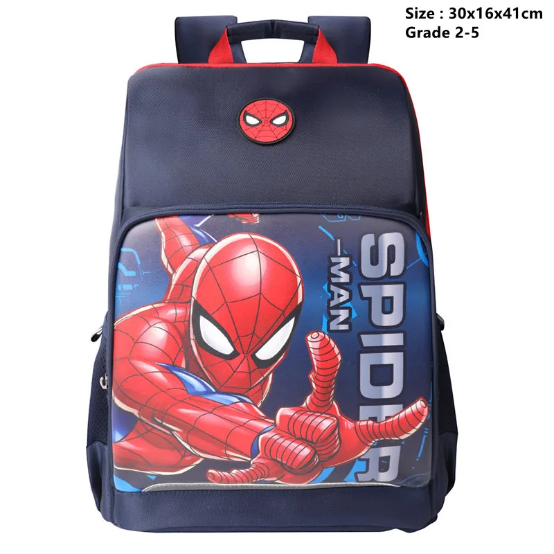 Ортопедический рюкзак на плечо для детей, с героями мультфильма «Marvel»