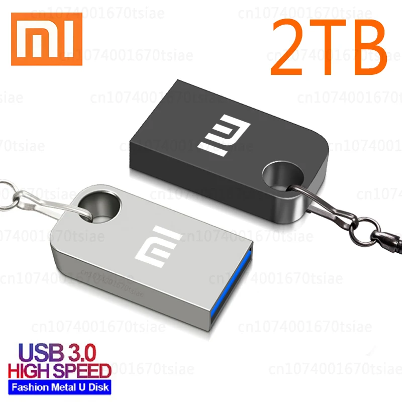 

Оригинальные флэш-накопители Xiaomi, USB 3,0, металлический флэш-накопитель объемом 1 ТБ, водонепроницаемые флэш-накопители USB 64 ГБ, USB флэш-диск с адаптером Type-C